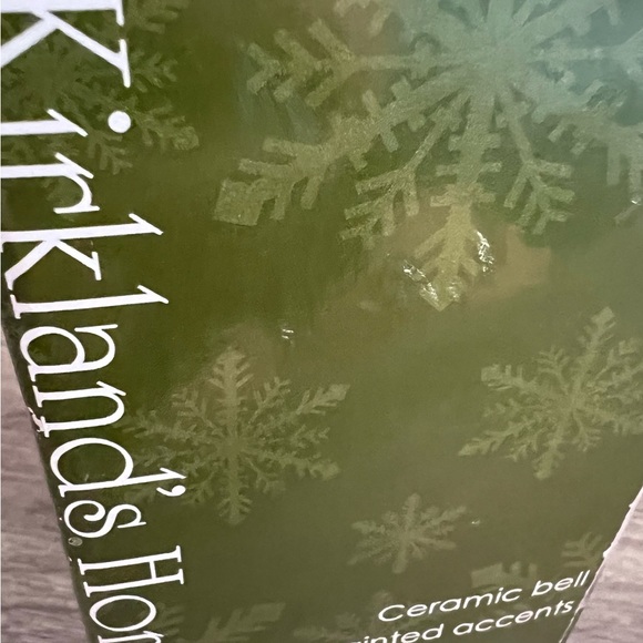 New Ceramic CARDINAl Red Bird BELL Christmas Holiday Seasonal Home Decor Kirkla - Picture 7 of 7